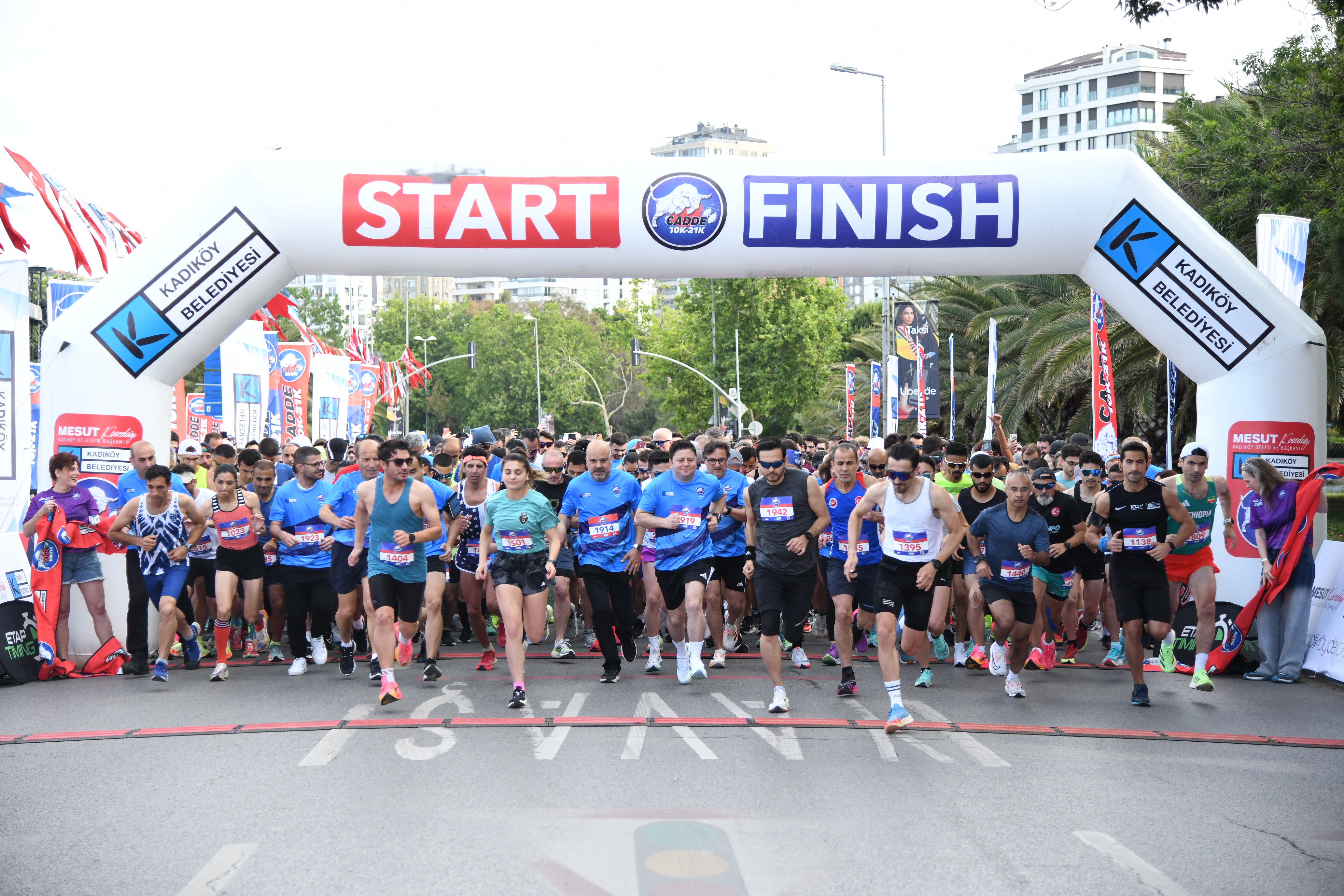Cadde 10K-21K koşuları için geri sayım başladı